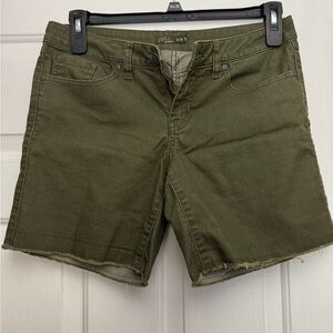 Prana Forest Green Women's Bermudas